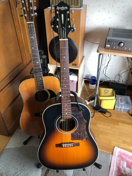 エピフォンマスタービルドAJ-45