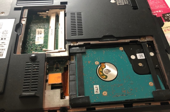 SSD化＆メモリー増設