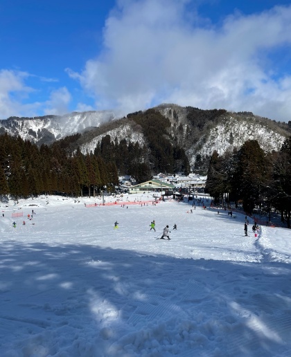 スキーシーズンの始まり